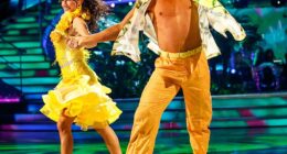 Despite the BBC’s sneering bosses reportedly being unimpressed with Amber Davies’s reality television background, the West End star was drafted in at the last minute to fill Dani Dyer's place on Strictly Come Dancing. Pictured with dance partner Nikita Kuzmin