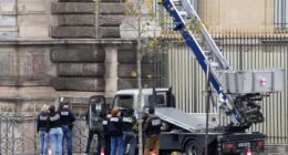 Two arrested over Louvre museum’s daylight diamond heist, French media say