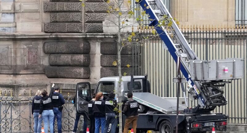 Two arrested over Louvre museum’s daylight diamond heist, French media say