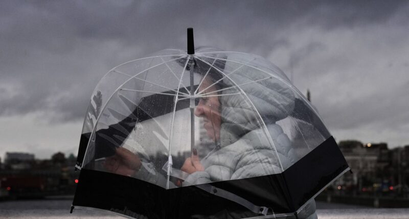UK weather map: Where Storm Benjamin is set to bring 75mph winds and heavy rain this week