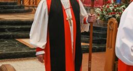 Archbishop Stephen Wood, 62, has been hit with allegations of sexual misconduct, bullying his employees, and plagiarizing his sermons