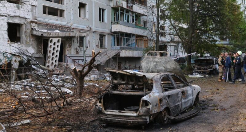 Ukraine-Russia war latest: Five dead in mass missile and drone attack by Putin’s forces after Poland scrambles jets