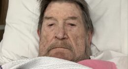 Derryn Hinch (pictured) is back in hospital after a series of health setbacks in recent months. The veteran broadcaster is being treated for an infection following a fall, according to his official Facebook page