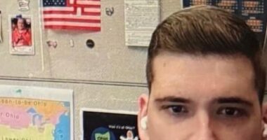 Angelo Elia, aide to Ohio Congressman Dave Taylor on a video call Tuesday