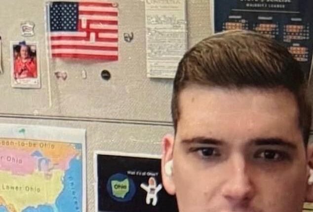 Angelo Elia, aide to Ohio Congressman Dave Taylor on a video call Tuesday