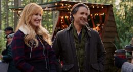 Virgin River. (L to R) Alexandra Breckenridge as Mel Monroe, Martin Henderson as Jack Sheridan in episode 511 of Virgin River