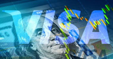 Visa earnings offer an upbeat read on consumer-spending habits