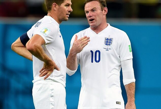 Wayne Rooney has called Steven Gerrard's dig at England's golden generation 'disrespectful'