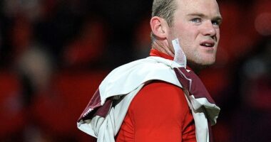 Wayne Rooney, pictured back in 2009/10 during his best season, says he was 'bored'