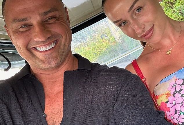 Matt Cameron (pictured wit wife Felicity, 34) has built a reputation on two things: a taste for blunt pronouncements and an unapologetically high-flying lifestyle