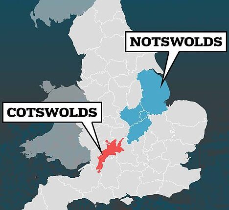 ¿Where the Cotswolds represent a very well-trodden path out of London and into the country, the "Notswolds" is a hidden gem which has all the benefits of the Cotswolds without the price tag,¿ says Joy Brankin-Frisby, associate partner at estate agents Fisher German