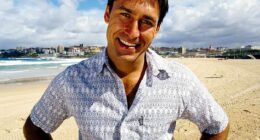 Ahead of Sunday's auction, here's a look back at its very first renovations to see what they look like now and how much they are worth. Pictured: Host celebrity gardener Jamie Durie