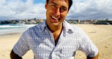 Ahead of Sunday's auction, here's a look back at its very first renovations to see what they look like now and how much they are worth. Pictured: Host celebrity gardener Jamie Durie