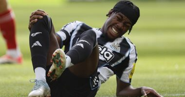 Anthony Elanga has begun his Newcastle United career with an 11-game goalless run