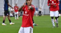 JJ Gabriel, 14, is playing against, and dominating, kids four years older than him as he shines for Darren Fletcher's Manchester United Under 18s