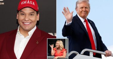 Ex-Republican Congressman George Santos claims he will name his potential future child 'Donald' after President Donald Trump commuted the fraudster's sentence. Santos, 37, was sentenced to seven years in jail for fraud earlier this year, an infraction that led to his expulsion from Congress in late 2023, just months after he was sworn in in January of that same year. The remarkable gift from Trump comes roughly three months after Santos - a serial fabulist and onetime drag queen - reported to a federal prison in July to begin serving a seven-year sentence.