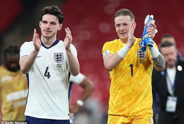 Tuchel clearly wants Jordan Pickford to develop a deeper understanding with his back four and Declan Rice to bed in as one half of his first choice double pivot with Elliot Anderson