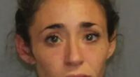 Kristen Hogan was arrested on Friday after she allegedly went to her husband's home and put antifreeze into a bottle of wine and iced tea