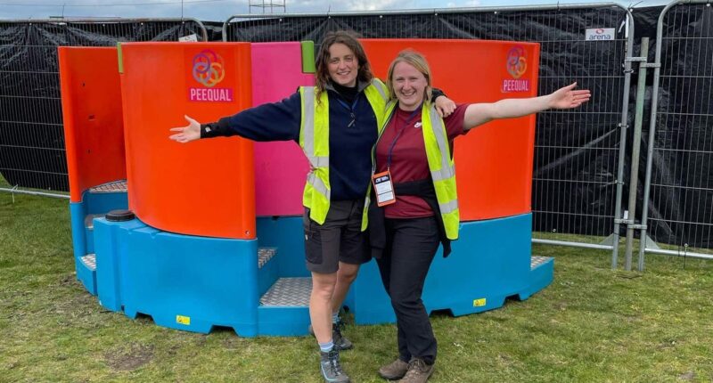 Women’s urinals to be at more UK events after £1m funding boost