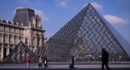 The world-famous Louvre museum in Paris has closed after a gang stole jewellery worth millions (Stock Photo)