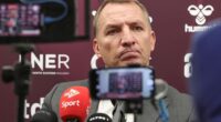 Rodgers speaks to the press as Celtic boss for the last time after defeat to Hearts