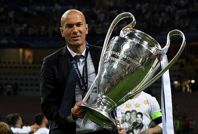 Zinedine Zidane has revealed the one side he has his heard set on coaching when he returns to management