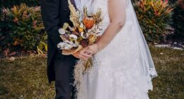 TLC star Amy Slaton and her fiancé Brian Lovvorn said 'I do' at the historic Talbott Tavern in Bardstown, Kentucky , a centuries-old inn rumored to be haunted, on Friday