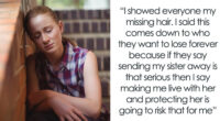 16YO Feels Like A Prisoner Around Mentally Unstable Sister, Calls Parents Out For “Prioritizing” Her