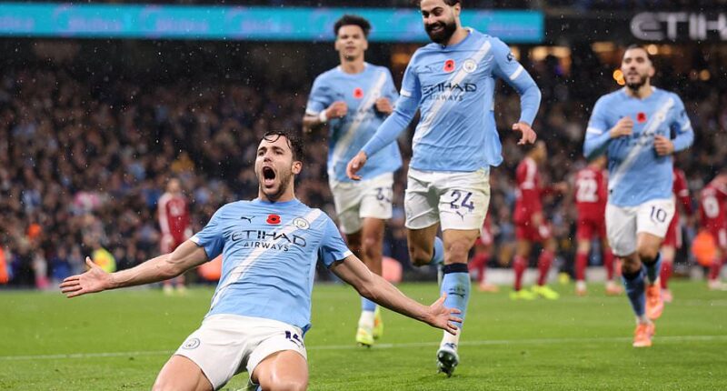 Manchester City vs Liverpool - Premier League LIVE: Latest score and updates as star scores sensational goal to put City in control