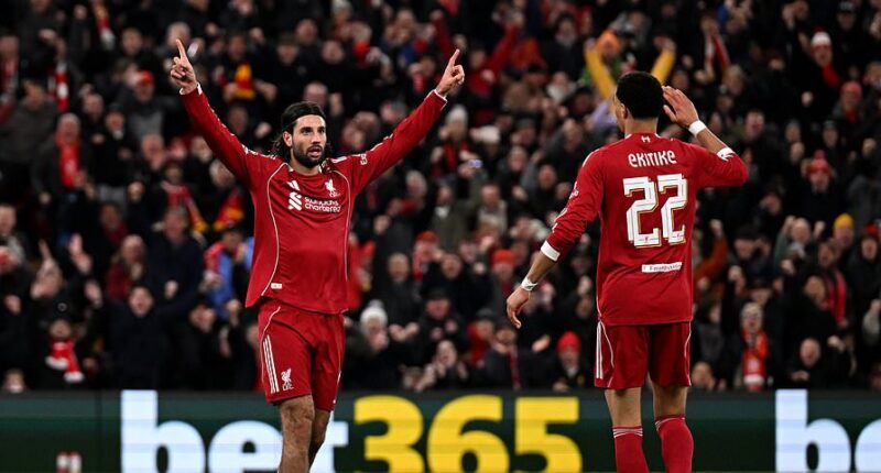 Liverpool vs PSV - Champions League LIVE: Latest score and updates as Guus Til puts Dutch visitors in front after Virgil van Dijk's bizarre handball