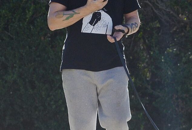 An actor who is known for starring in an 80s cult classic was seen on a rare outing in Los Angeles this week