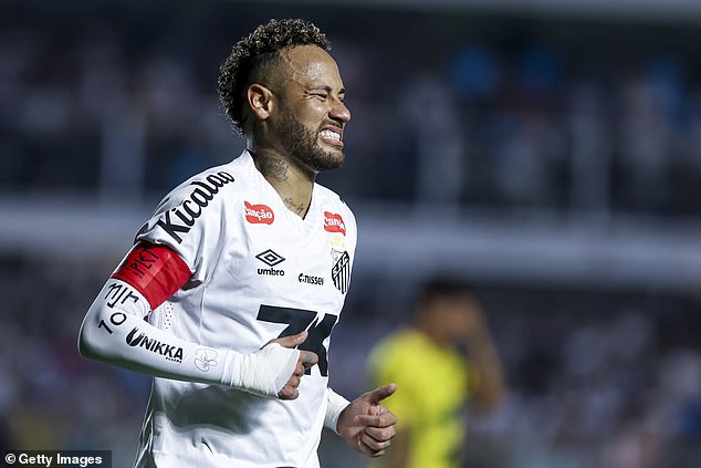 Neymar will miss the rest of Santos' season for 2025 after suffering a left knee meniscus injury