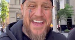 Appearing angry after the experience, the heavily tattooed Tennessee-born artist began: 'Hey man, the Louis Vuitton in Sydney, legitimately just treated us like we were finna (sic) come in and rob that place'