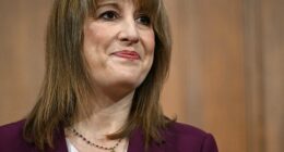 Communication expert Judi James has now revealed some of the subtle signs that Ms Reeves was in fact 'uncomfortable' and 'anxious' beneath her 'performative' façade