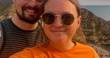 Stacey Gaw, 36, moved from Oregon to Southampton in England over the summer to be with her British husband