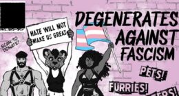 Anti-ICE Sexual Deviants Stage 'Degenerates Against Fascism' Protest.