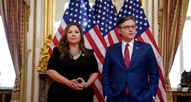 Arizona Rep blasts Trump and Congress during her swearing in that will likely trigger vote on Epstein files release