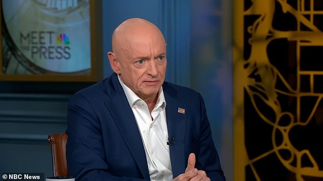 In an interview with Meet the Press, Sen. Mark Kelly (D-Ariz.) responds to President Trump's decision to pause immigration from 'all third world countries'