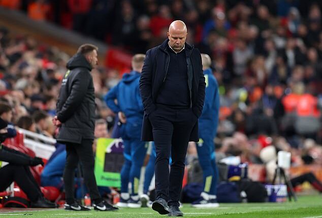 Slot has taken full responsibility for the Premier League champions’ title defence falling apart