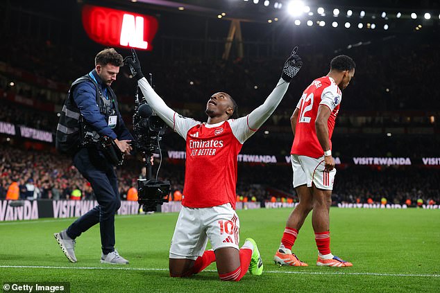 Eberechi Eze was the star as Arsenal romped to a dominant 4-1 win against rivals Spurs