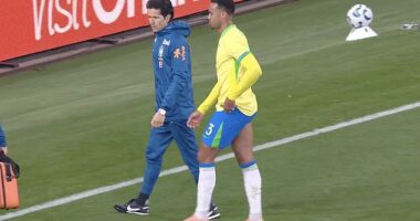 Gabriel Magalhaes was substituted by Brazil with an injury against Senegal on Saturday
