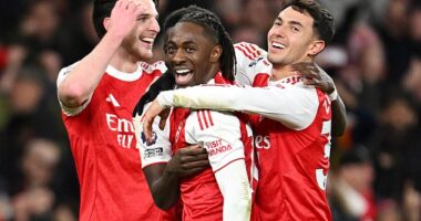Eberechi Eze was Arsenal's star man as he showed Tottenham exactly what they are missing
