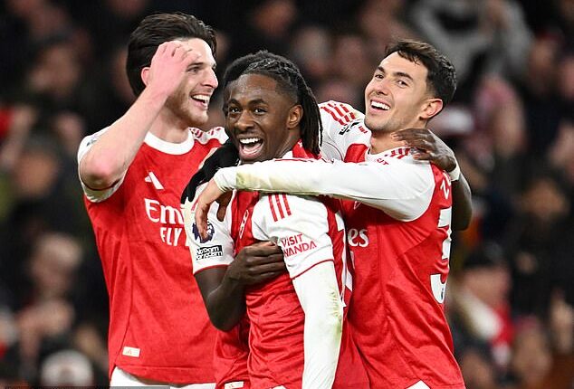 Eberechi Eze was Arsenal's star man as he showed Tottenham exactly what they are missing