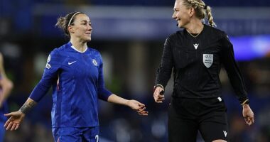 Chelsea were forced to bring play to a halt after a power outage at Stamford Bridge