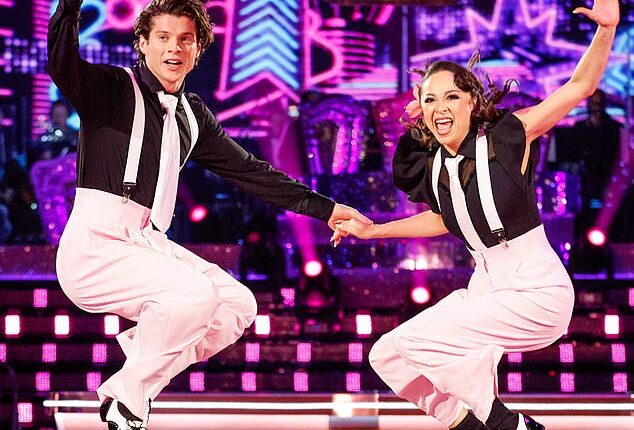 This year's Strictly Come Dancing stars Lewis Cope and Katya Jones