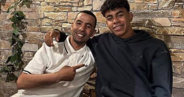 Lamine Yamal's father Mounir Nasraoui has hinted that he's engaged to his 23-year-old girlfriend