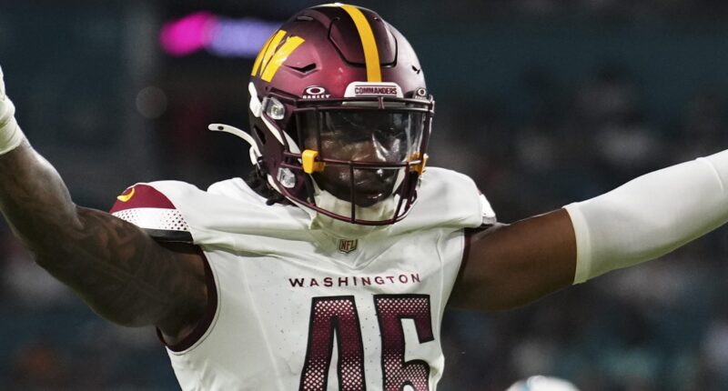 Bears Sign Ex-Commanders LB Dominique Hampton Amid Injuries