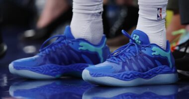 Beaten-down Puma shares are soaring. The sportswear maker may have a suitor.