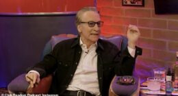 Bill Maher says he's taking a step back from his stand-up comedy career amid massive political division in the U.S. between Democrats and Republicans