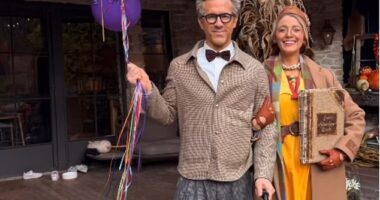 Blake Lively seems to have celebrated her recent Justin Baldoni legal win. For Halloween the 38-year-old beauty and her husband Ryan Reynolds had fun dressing up in costumes. They were the old couple Carl and Ellie from the 2009 animated classic film Up